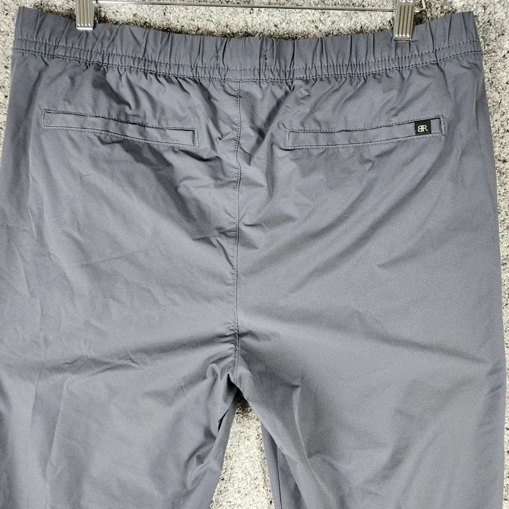 Banana Republic Joggers Mens M Gray Athletic Performance Drawstring Excellent